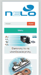 Mobile Screenshot of nelo.sk